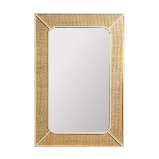 Elode Rattan Rectangular Wall Mirror