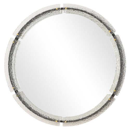 Uttermost Crystalline Round Wall Mirror