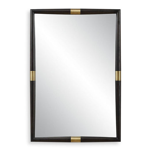 Uttermost Larkin Black and Bronze Wall Mirror