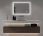 Anthony Rectangle Frontlit and Backlit LED Mirror with Adjustable LED Colour