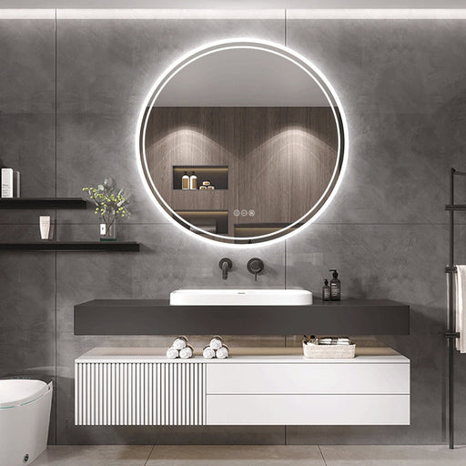 Arisa LED Round Bathroom Wall Mirror