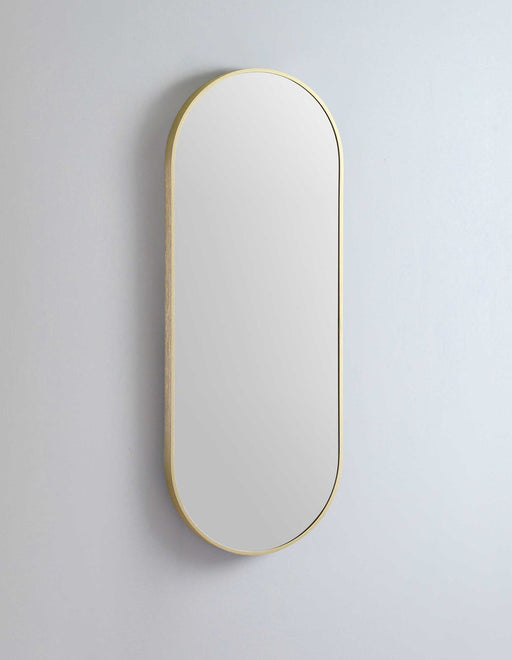 Avid Gold Oval Wall Mirror