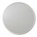 Blaze Silver Round Mirror