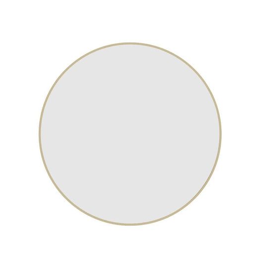 Cecilia Round Gold Mirror