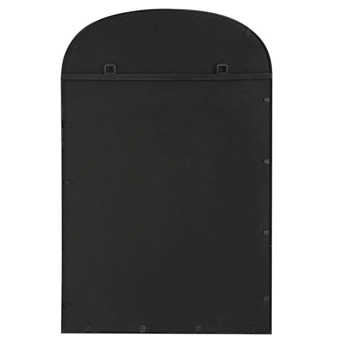 Cenon Arch Black Wall Mirror