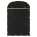 Cenon Arch Gold Leaf Wall Mirror