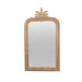 Chantal Arched Mud Grey Wall Mirror