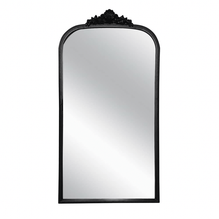 Clementine Black Arched Wall Mirror