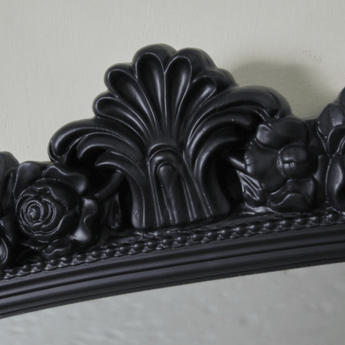 Clementine Black Arched Wall Mirror