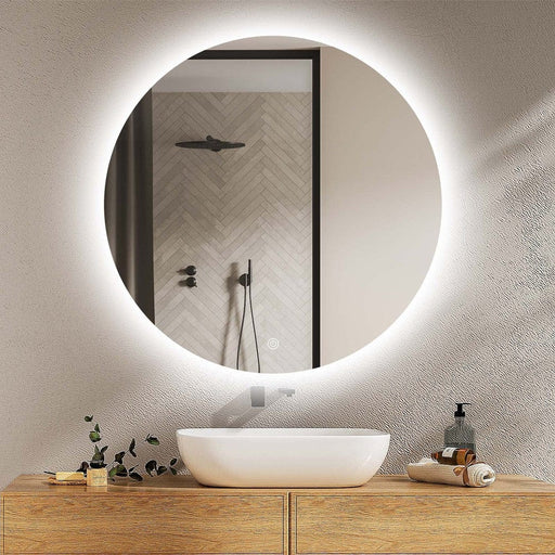 Cohen Backlit LED Round Bathroom Mirror