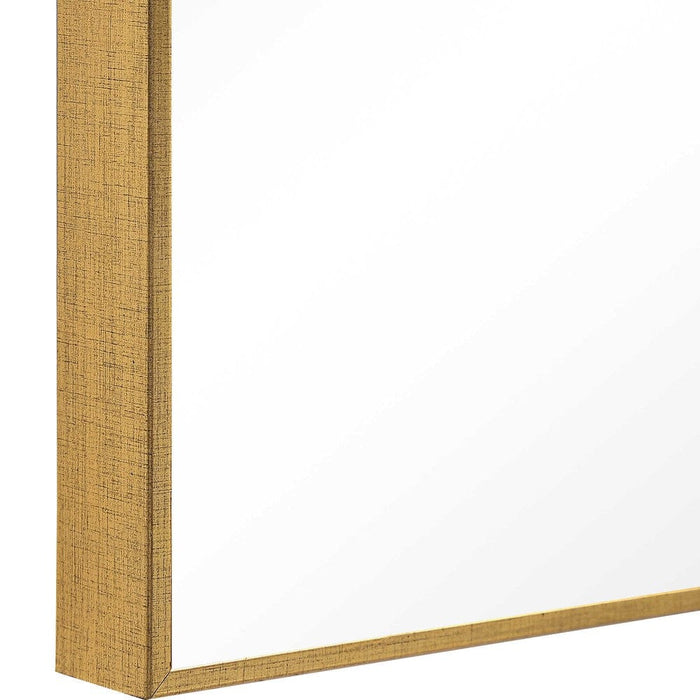 Cora Gold Rectangle Wall Mirror