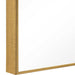 Cora Gold Rectangle Wall Mirror