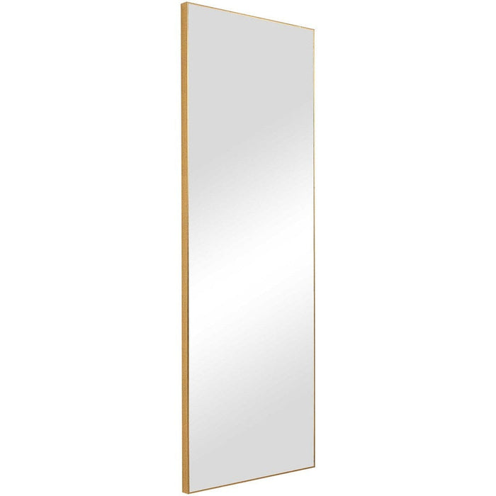 Cora Gold Rectangle Wall Mirror