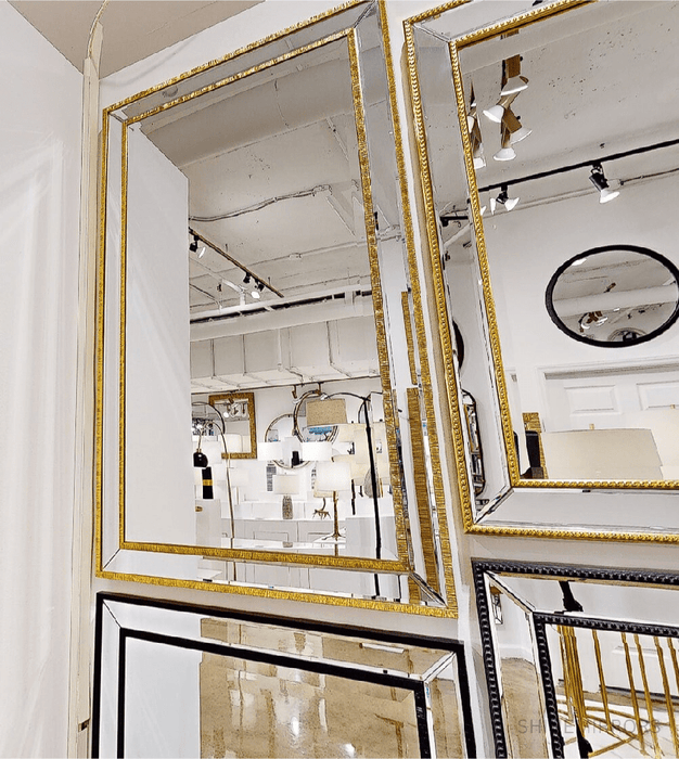 Dimitri Gold Wall Mirror