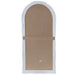 Elysian White Arched Wall Mirror