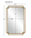 Estrel Decorative Gold Wall Mirror