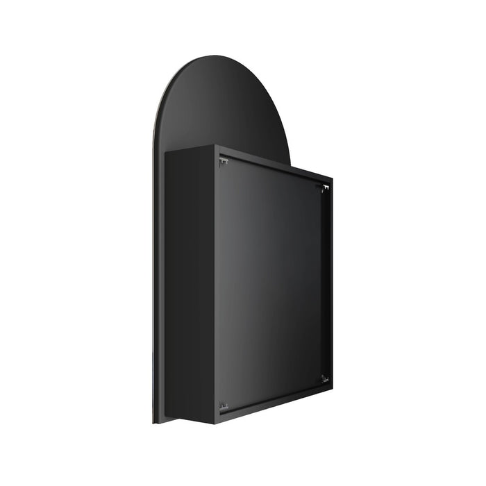 Fendra Arch Black Mirror Cabinet