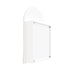 Fendra Arch White Mirror Cabinet