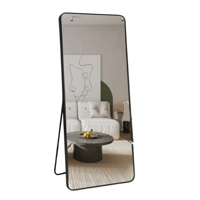 Henley Black Aluminium Mirror — SHINE MIRRORS AUSTRALIA