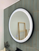 Irene Black LED Frontlit Bathroom Mirror