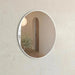 Jade White Round Wall Mirror