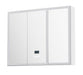 Jalen White 3 Door LED Bluetooth Bathroom Wall Cabinet Mirror