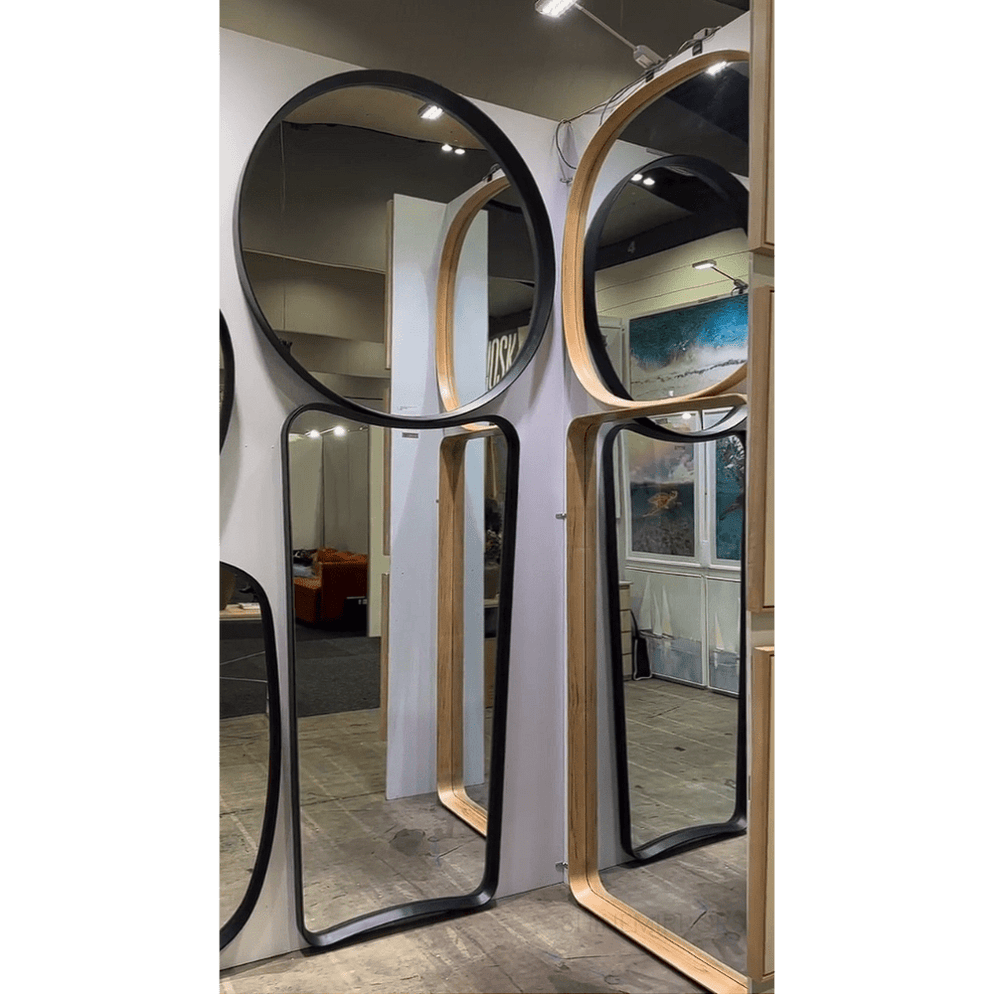 Julia Matte Black Full Length Wall Mirror — SHINE MIRRORS AUSTRALIA