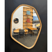 Kamila Pebble Shaped Wall Mirror