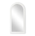 Labella Arched White Floor Mirror