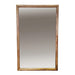 Lancy Rectangle Natural Mirror