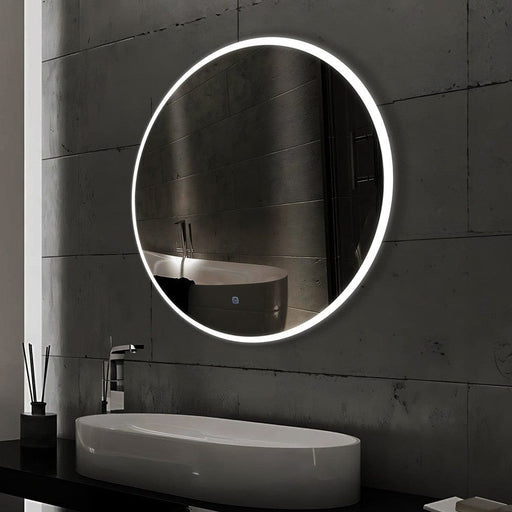 Lilyana Frontlit LED Round Bathroom Mirror