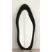 Logan Black Wave Full Length Wall Mirror