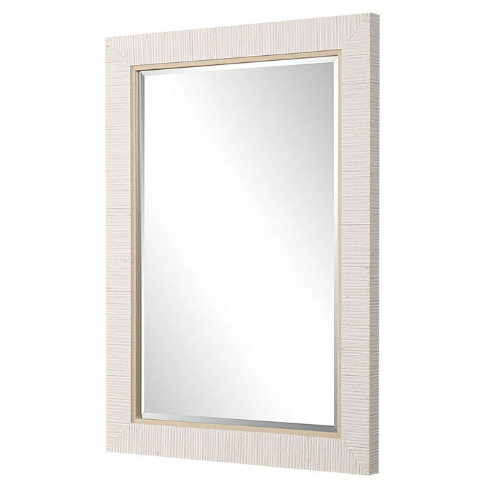 Louisa Textured Bevel Wall Mirror