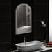 Lucinda Arched LED Frontlit Bathroom Mirror