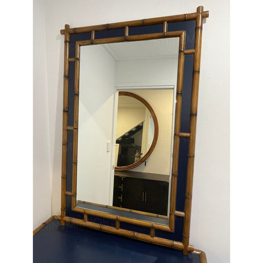 Malinda Navy Blue Large Wall Mirror