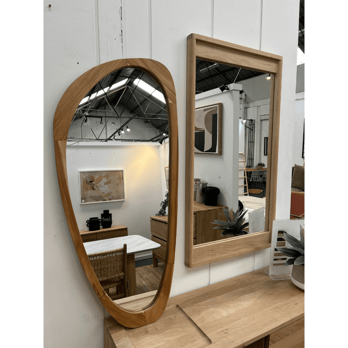 Medina Pebble Shaped Wall Mirror