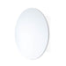 Militon Round White Mirror Cabinet