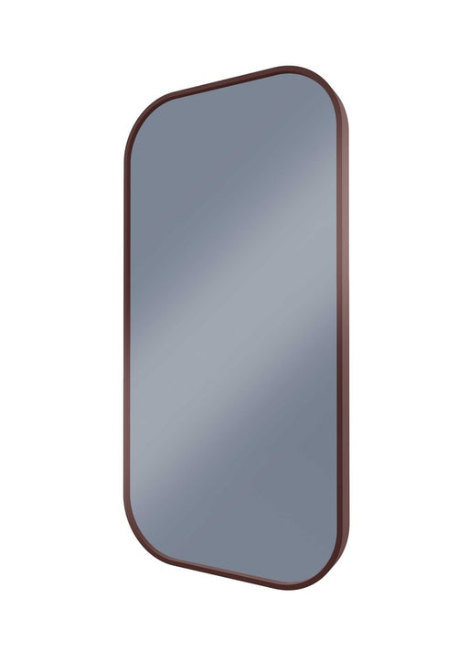 Milo Bronze Curved Rectangle Wall Mirror