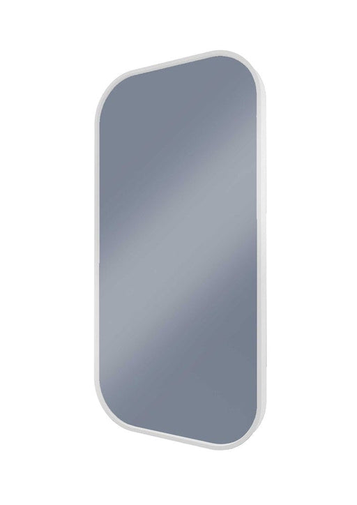 Milo White Curved Rectangle Wall Mirror