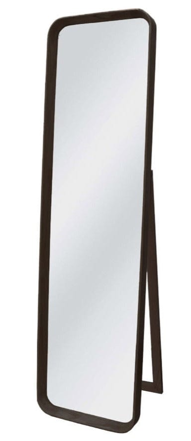 Norin Black Free Standing Mirror