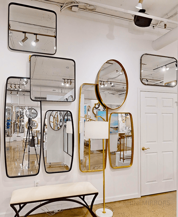 Otto Gold Wall Mirror