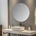 Richard Pencil Edge Round Wall Mirror