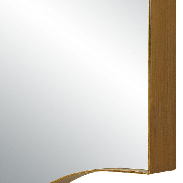 Rosalie Gold Arched Mirror