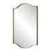 Rosalie Gold Arched Mirror