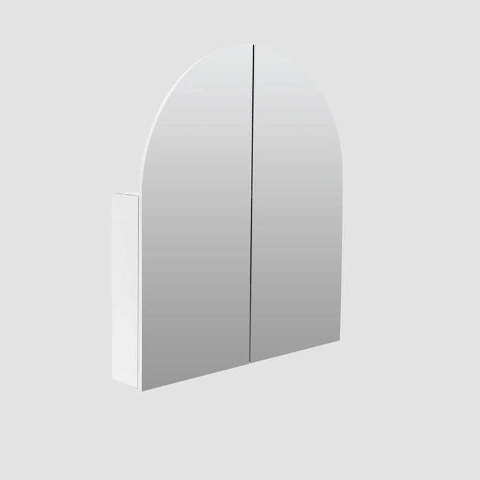 Sonia 2-Door Frameless Arch Mirror Cabinet — SHINE MIRRORS AUSTRALIA