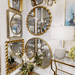 Uttermost Amherst Gold Wall Mirror