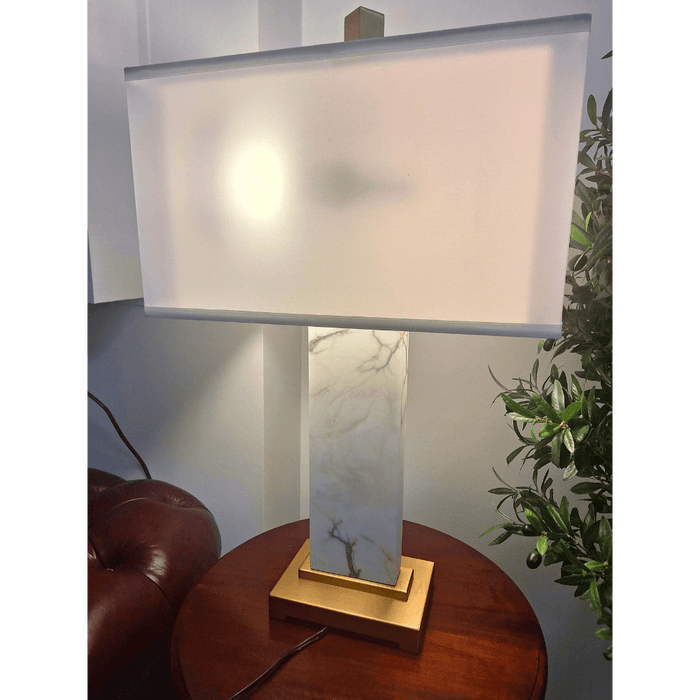 Uttermost Athanas Alabaster Lamp