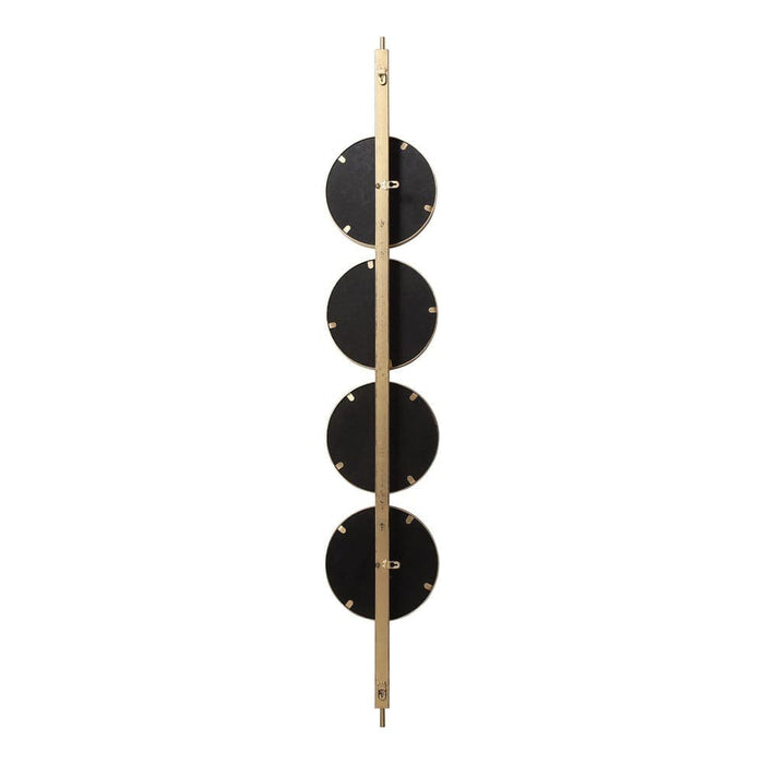 Uttermost Button Gold Wall Mirror