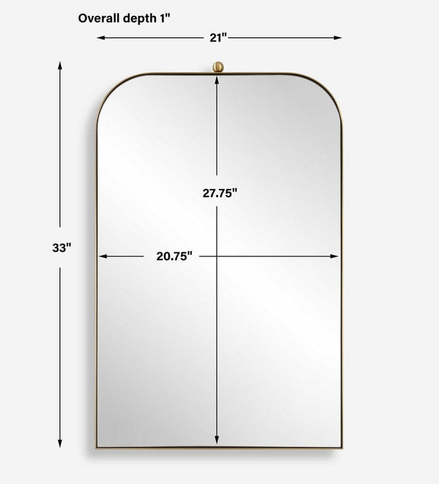 Uttermost Cassidy Arch Mirror