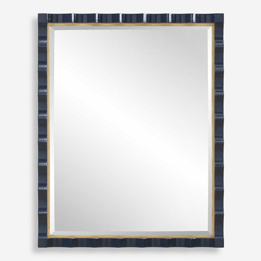 Uttermost Gulf Navy Mirror